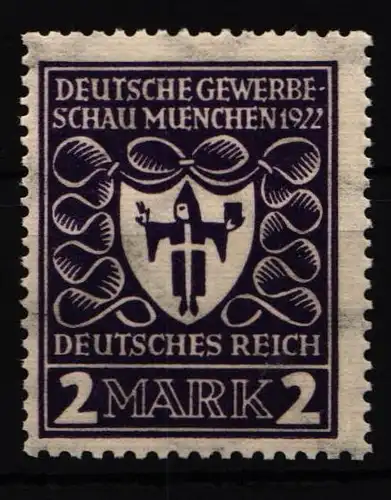 Deutsches Reich 200 b postfrisch geprüft Winkler BPP #KY383