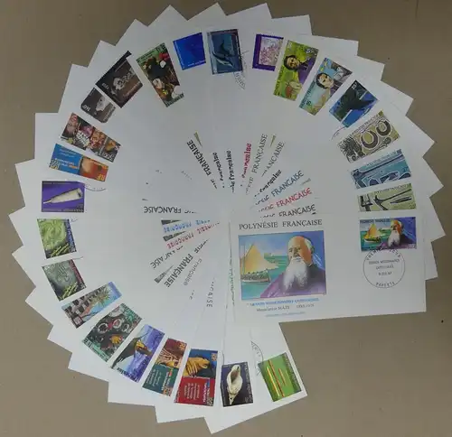 Französisch Polynesien Lot FCD gestempelt 25 Stück #IM845