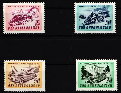 Jugoslawien 724-727 postfrisch #KX670