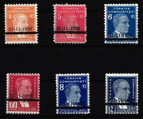 Türkei 1041-1046 postfrisch #KX726