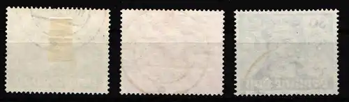 Berlin 61-63 gestempelt Nr. 62 mit Vollstempel #KU539