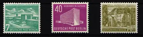 Berlin 121-123 postfrisch geprüft Schlegel BPP #KX765