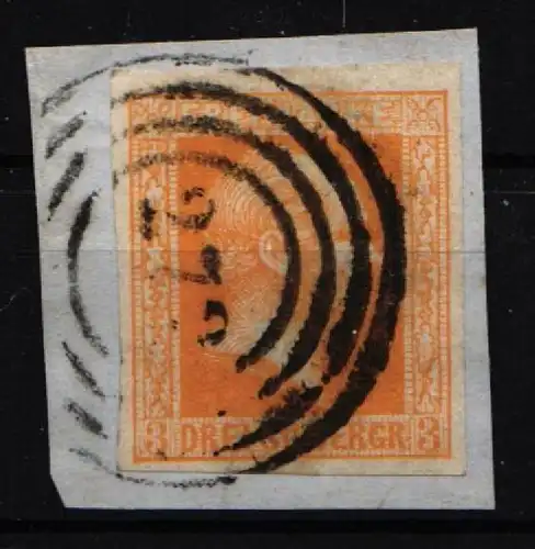 Preußen 8 gestempelt gut geschnitten #KY453