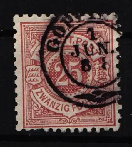 Württemberg 48 gestempelt leichte Mängel #KY462