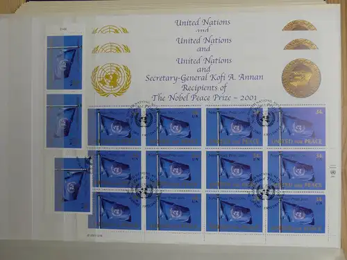 Vereinte Nationen ab 1997 bis 2002 besammelt im Einsteckalbum #LY717
