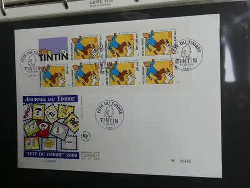 Frankreich FDCs ab 1999 besammelt über 200 Stück im Ringbinder #LY692