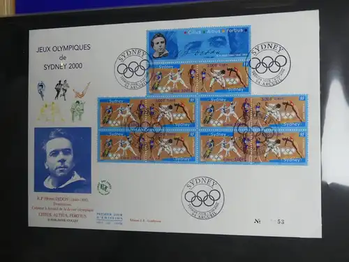 Frankreich FDCs ab 1999 besammelt über 200 Stück im Ringbinder #LY692