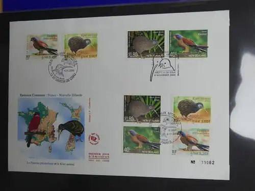 Frankreich FDCs ab 1999 besammelt über 200 Stück im Ringbinder #LY692