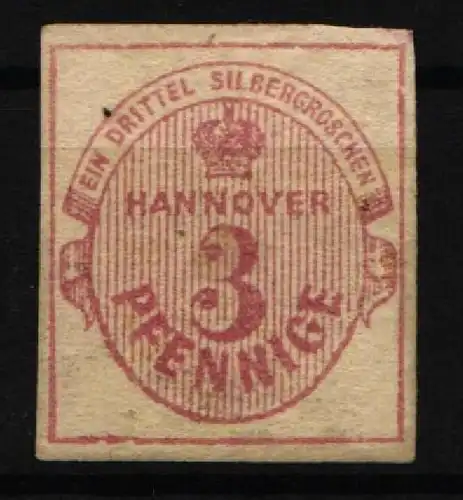 Hannover 13 postfrisch gut geschnitten #KY448