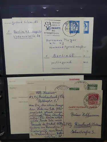 Berlin schönes Lot Briefe und Marken im Leuchtturm Binder #LY430