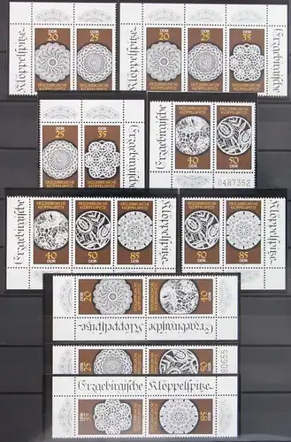 DDR W Zd 773-W Zd 778 und S Zd 359-S Zd 361 postfrisch #KZ391