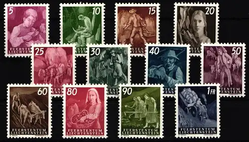 Liechtenstein 289-300 postfrisch #NA321