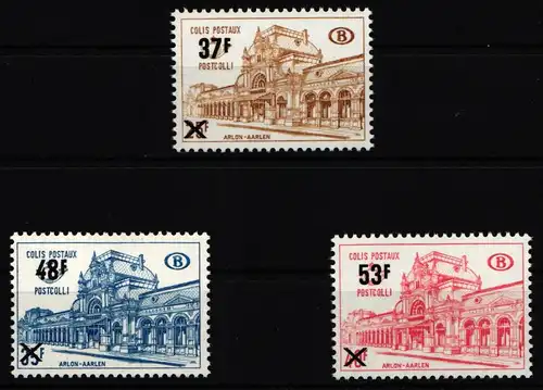 Belgien Postpaketmarken 64-66 postfrisch #NA340