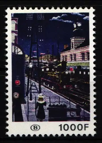 Belgien Eisenbahnpaketmarken 356 postfrisch #NA333