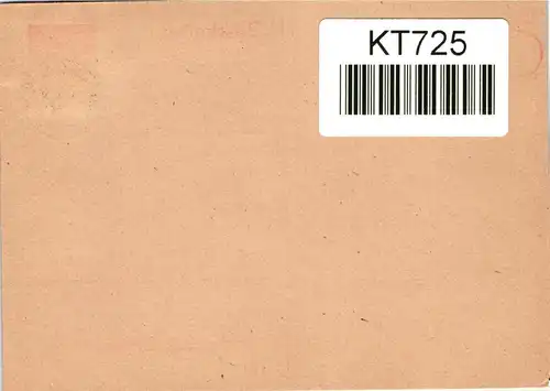 Berlin auf Postkarte ungelaufen mit Luftbrückenstempel #KT725