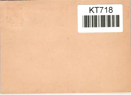 Berlin auf Postkarte ungelaufen mit Luftbrückenstempel #KT718