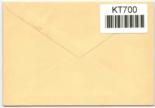 Berlin 113 als Ersttagsbrief verteilt auf 2 FDCs #KT700