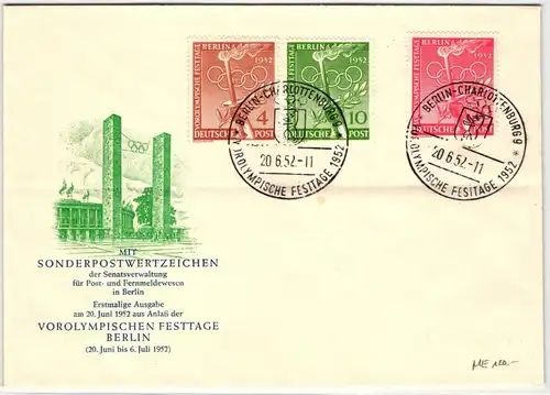 Berlin 88-90 als Ersttagsbrief Brief mit BUG #KT701