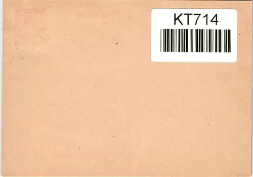 Berlin auf Postkarte ungelaufen mit Luftbrückenstempel #KT714