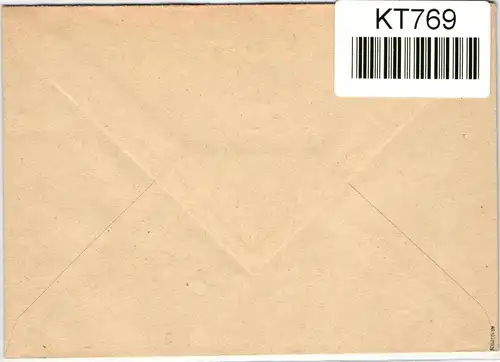 Berlin 72, 65 auf Brief als Mischfrankatur portogerecht #KT769