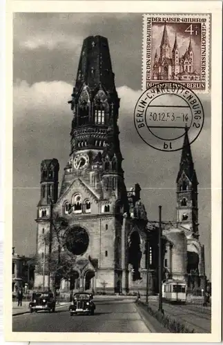 Berlin 106 auf Postkarte Maximumkarte #KT923