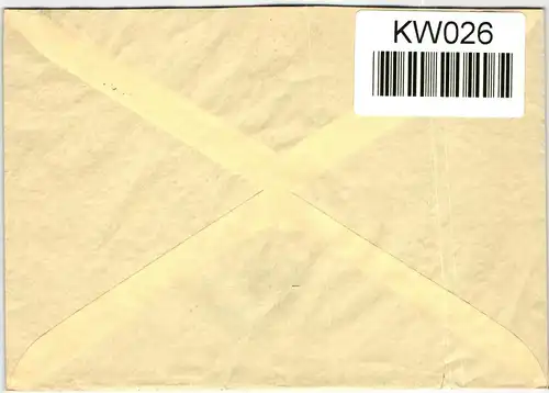 Berlin 183 auf Brief als Mehrfachfrankatur portogerecht #KW026