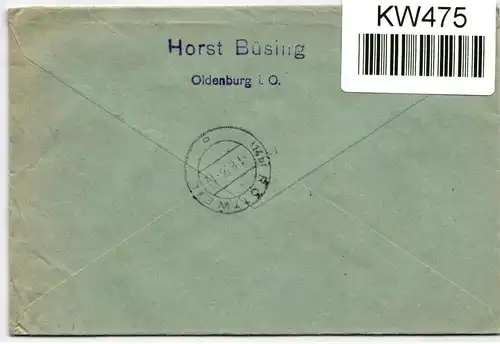 BRD Bund 168-170 auf Brief als Mischfrankatur #KW475