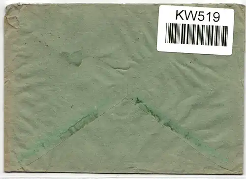 BRD Bund 216 auf Brief als Einzelfrankatur portogerecht #KW519