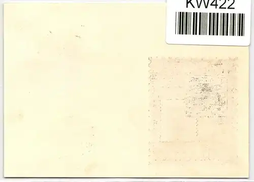 BRD Bund 144 auf Postkarte mit WÜPOSTA Stempel, ungelaufen #KW422