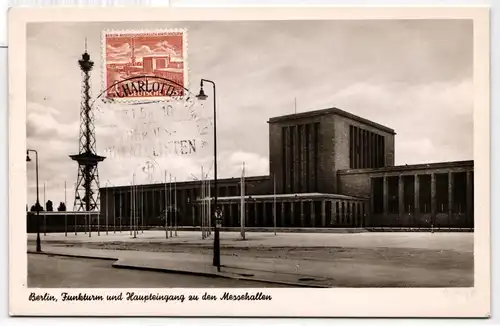 Berlin 112 auf Postkarte Maximumkarte #KW576