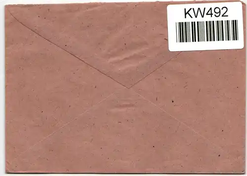 DDR 243 auf Brief als Mehrfachfrankatur portogerecht #KW492