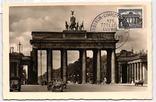 Berlin 42 auf Postkarte Maximumkarte #KW572