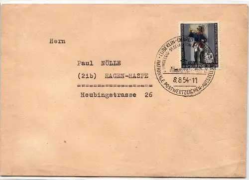 Berlin 120 auf Brief als Einzelfrankatur portogerecht #KY563