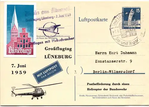 Berlin P 41 als Ganzsache Privatpostkarte #KY865