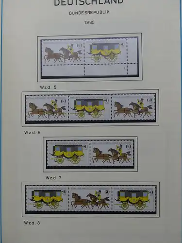 BRD Bund ab 1975 ** besammelt auf selbstgestalteten Seiten #LY823