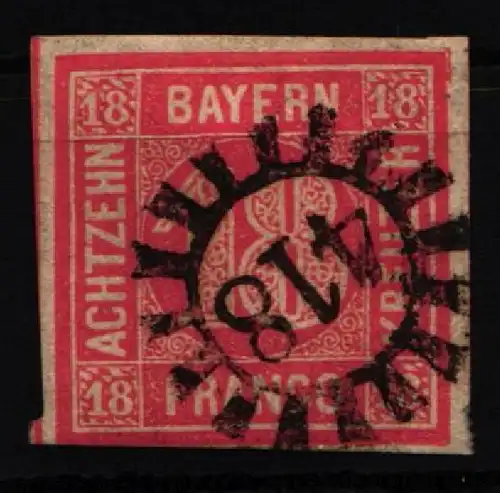 Bayern 13 gestempelt leichte Mängel #KY634