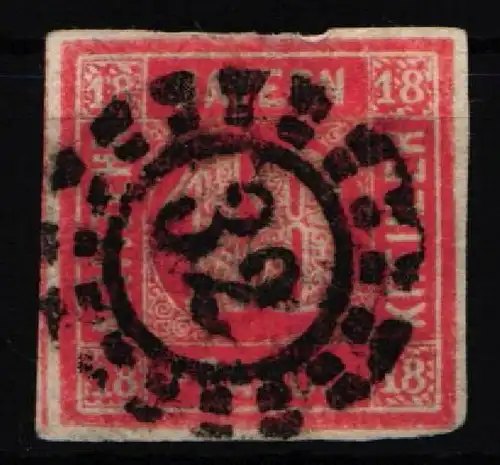 Bayern 13 gestempelt leichte Mängel #KY635