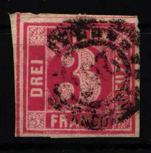 Bayern 9 gestempelt breitrandig #KY794