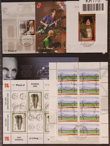 Österreich Jahrgang 2003, mit 2402-2456 gestempelt #KR175