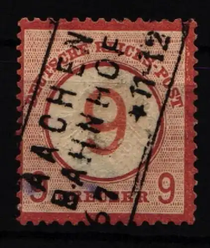 Deutsches Reich 30 gestempelt Mängel #NC305