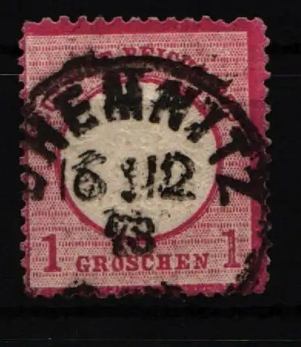 Deutsches Reich 19 gestempelt Chemnitz #NC324