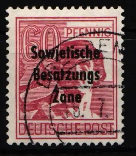 SBZ 195 gestempelt #NC365