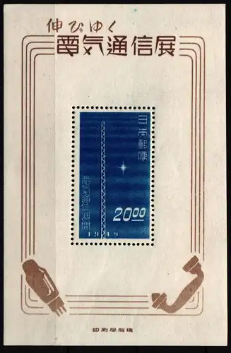 Japan Block 29 postfrisch #KZ931