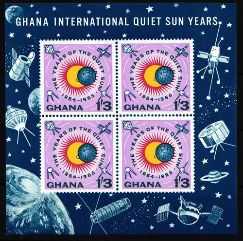 Ghana Block 9 postfrisch #KP821