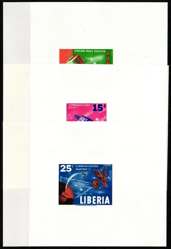 Liberia 619-621 B postfrisch als Einzelblöcke #KP831