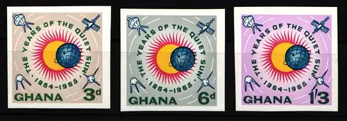 Ghana 185-187 postfrisch #KP887