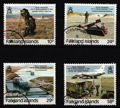 Falklandinseln 460-463 gestempelt #KP903