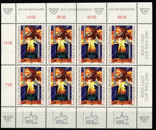 Österreich 2289 postfrisch als Kleinbogen #KZ515
