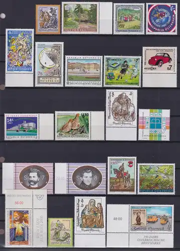 Österreich Jahrgang 1999 mit 2272-2301 postfrisch #KZ512