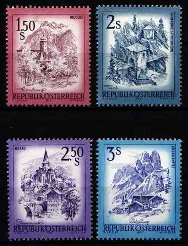 Österreich 1439-1442 postfrisch #KZ524